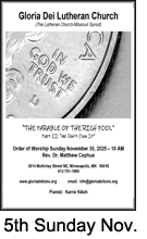 Bulletin November 30